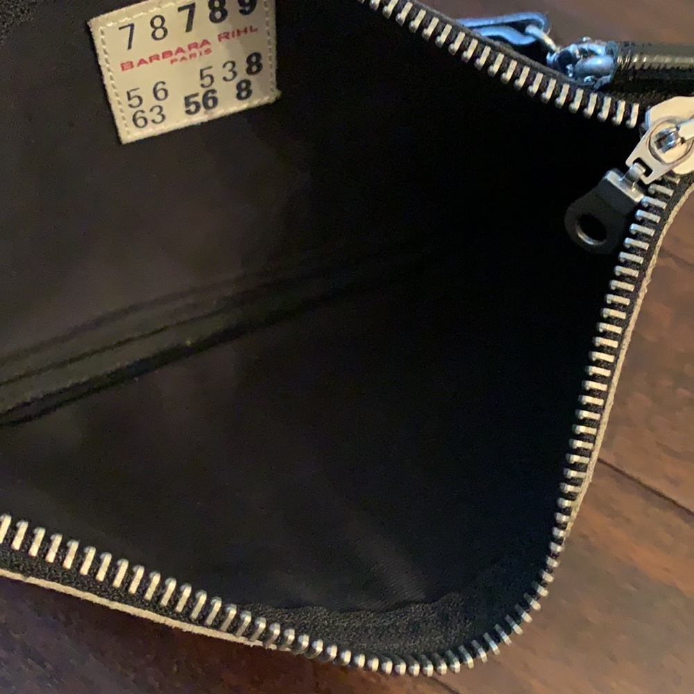 Barbara Rihl Paris Flair Zip Bag with Strap EUC! - Picture 8 of 8